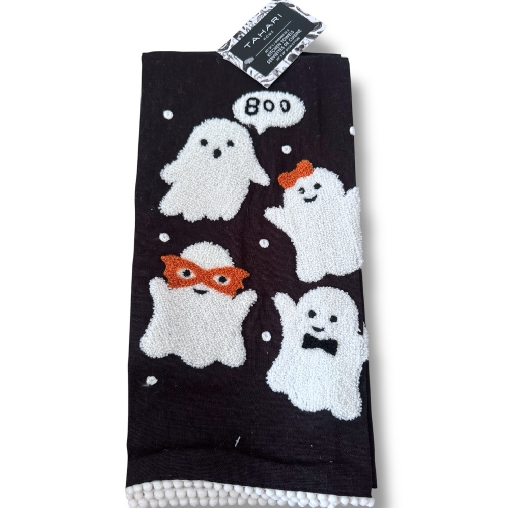 New Tahari Halloween Ghost Towel 3 pack